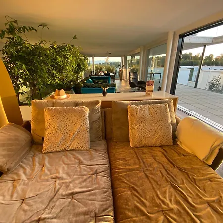 شقة Luxusloft Mit Warmem Outdoor Whirlpool