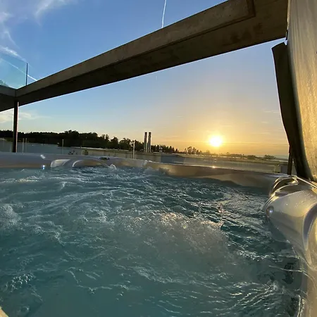 דירה Luxusloft Mit Warmem Outdoor Whirlpool