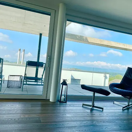 Luxusloft Mit Warmem Outdoor Whirlpool Апартаменты Muhleberg